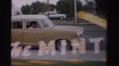 Las Vegas Nevada (1957): It Is The Car Parking Place It Is Very Rush And Traffic