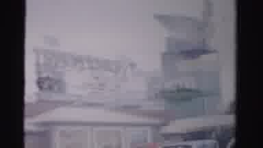Las Vegas Nevada (1957): Video Recording Of An Old Hotel With A Giant Bird Mascot