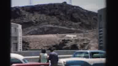 Nevada USA (1957): They Are Two People Looking Around The Place