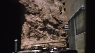 Nevada USA (1957): Truck Green Rocks Mountain Quarry