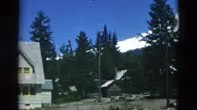 OREGON USA-: Snowy Mountain View From Pleasant Well Maintained And Inhabited