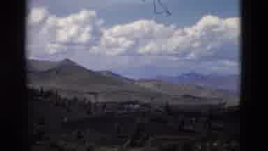 Yellowstone Wyoming USA (1958): This A View Of Nature In The Peek Of The Mountain