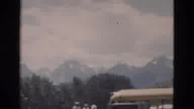 Yellowstone Wyoming USA (1958): A Beautiful Day For A Group Excursion Around The