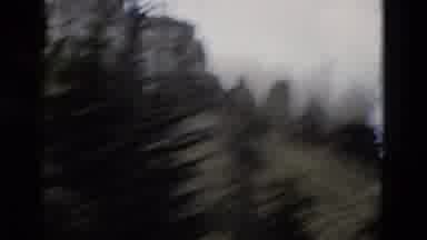 Yellowstone Wyoming USA (1958): Water Flowing Down A Mountain And A Look At Some