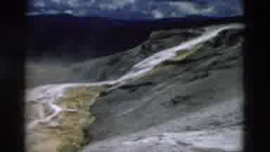 Yellowstone Wyoming USA (1958): The Beautiful Senior Of The Mountains On A Morning