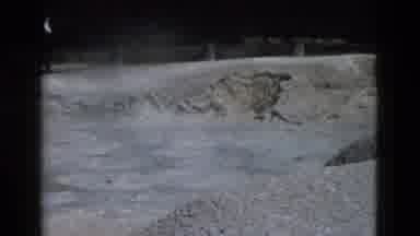 Yellowstone Wyoming USA (1958): One Sees The Volcano Coming Out