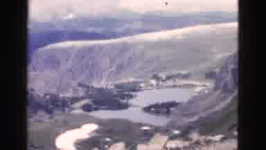 Yellowstone Wyoming USA (1958): Landscape Big Canyon As Far As The Eye Can See
