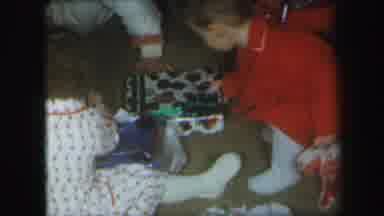 Lynbrook New York (1971): The Children Were Enjoying In The Party And Opening The