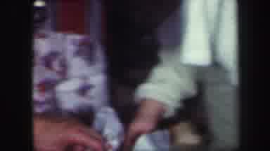 Lynbrook New York (1971): The Little Child Are In The Party Hall To Enjoying The