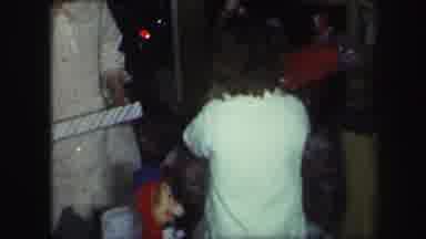 Lynbrook New York (1971): Childrens Are Playing In The Party Place To Having Some
