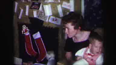 Lynbrook New York (1971): The Baby Was Sitting On Her Mother Lap So Quietly
