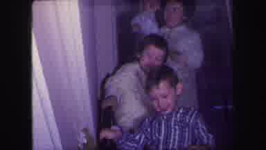 Lynbrook New York (1971): Mother Taking Care Of Her Children And Having Fun