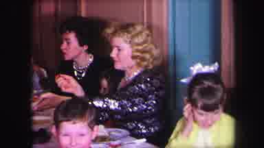 Lynbrook New York (1971): A Large Group Of Adults And Children Sit Around For