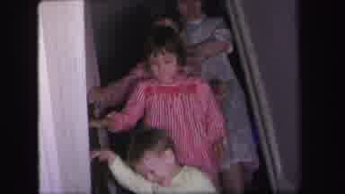 Lynbrook New York (1971): The Kids Are Stepping Down On The Stairs