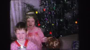 Lynbrook New York (1971): Entire Family Are Happy For The Presents For Christmas