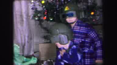Lynbrook New York (1971): Entire Family Are Happy For The Presents For Christmas