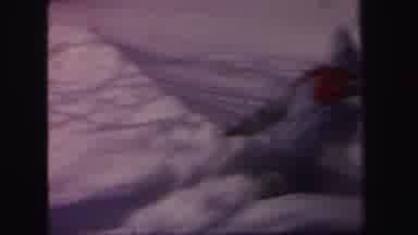 Lynbrook New York (1971): Three Childrens Are Playing In The Snow And Wearing A