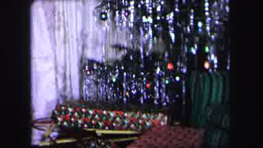 Lynbrook New York (1971): Piles Of Wrapped Gifts Under The Christmas Tree When
