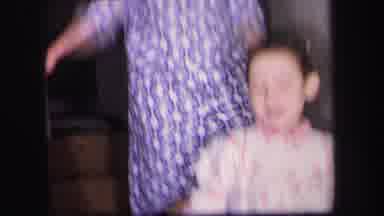 Lynbrook New York (1971): A Woman And Children Are Walking Down The Stairs Of