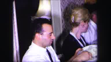Lynbrook New York (1971): Vintage Family Feast At Dining Room Table