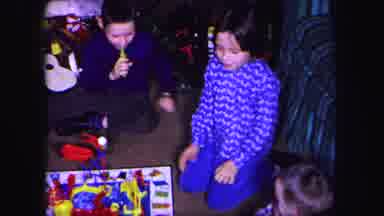 Lynbrook New York (1971): These Childrens Are Playing In The Indoor Game They