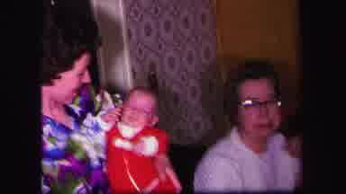 Lynbrook New York (1971): Family Getting Together For A Meal At The Dinner Table