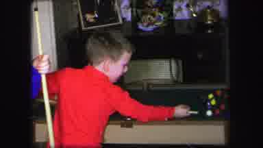 Lynbrook New York (1971): Boys Wearing Red And Blue Shirts Play With Miniature