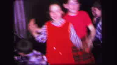 Lynbrook New York-1971: Children And Mothers Dance Around The Living Room