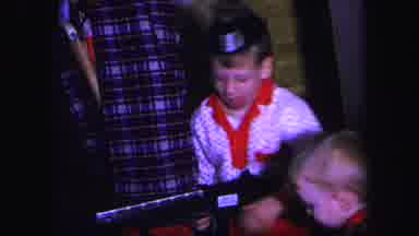 Lynbrook New York (1971): The Boy Is Playing With Gun And Search Something
