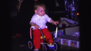 Lynbrook New York (1971): One Of The Boys Cries Over The Small Bicycle With A