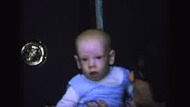Lynbrook New York (1971): Enjoying The Little Baby Who Lost His Hat In The Interim