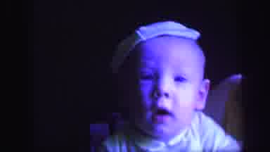 Lynbrook New York (1971): Baby Sees Something Roll Closer To Himself