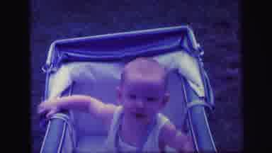 Lynbrook New York (1971): Summer Day Family Enjoying Their Pool In The Backyard
