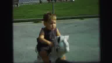 Lynbrook New York (1971): The Child Is Playing In The Park