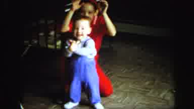 Lynbrook New York (1971): Two Kids Playing Together And Posing For The Camera