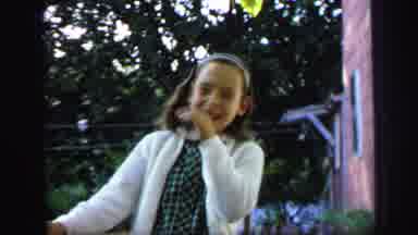 Lynbrook New York (1971): A Girl On A Bike Smiles And Turns Her Head Away Followed