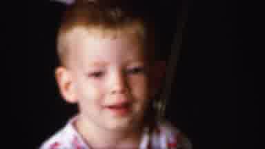 Lynbrook New York (1971): Close Up Of A Happy Smiling Little Boy Wearing Red And