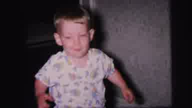 Lynbrook New York (1971): Bashful Baby Wanders Around And Crawls Up The Carpet