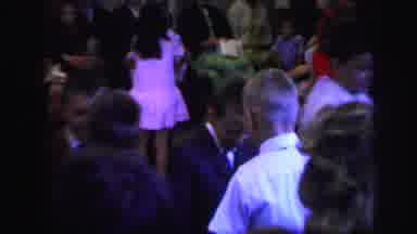 Lynbrook New York (1971): Boys And Girls Dance In A Circle While An Audience Looks