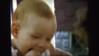 Lynbrook New York (1971): Woman Plays And Gives A Lot Of Maternal Care To The