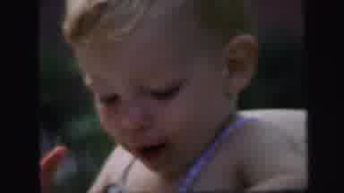 Lynbrook New York (1971): Two Toddler Babies Home Movie Near Family Picnic
