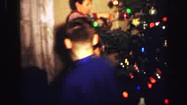 Lynbrook New York (1971): A Family Decorating A Christmas Tree With Lots Of