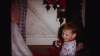 Lynbrook New York (1971): Kids Playing And Decorating House With Christmas