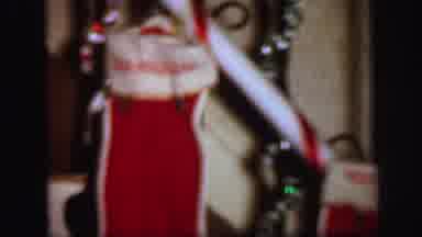 Lynbrook New York (1971): Shows Red Stockings Displayed On Staircase While Kids