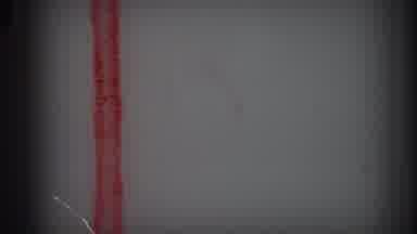 Lynbrook New York (1971): Blank Film Running For 5 Seconds With Red Line And Some