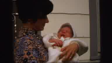 Lynbrook New York (1971): That Baby Is Just A Few Months After Birth