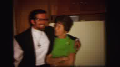 Lynbrook New York (1971): The Family Members Are Joined And Very Happy With Eating