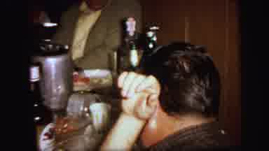 Lynbrook New York (1971): A Child's Birthday Being Celebrated With Cake Inside A