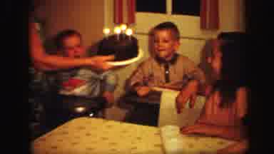 Lynbrook New York (1971): Children Sitting At A Table Being Presented With A