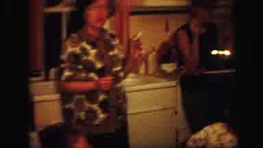 Lynbrook New York (1971): Cake With Candles Presentation At Birthday Presentation